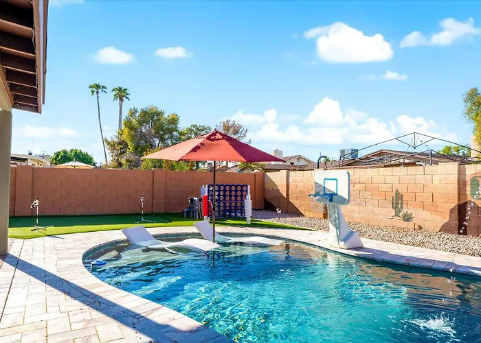 Ferienhaus Slide Into Fun Pool Games Fire Pit Sport Court Glendale