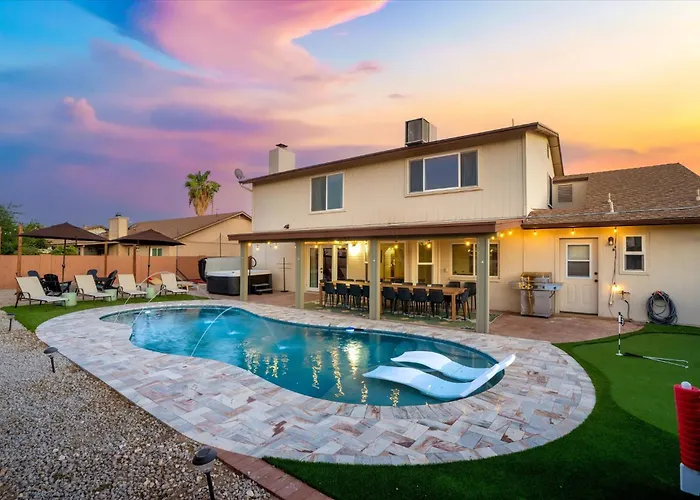 Ferienhaus Slide Into Fun Pool Games Fire Pit Sport Court