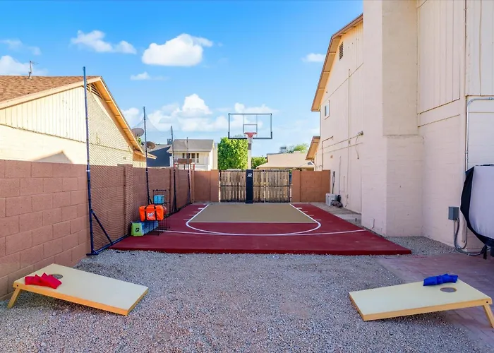 Slide Into Fun Pool Games Fire Pit Sport Court *
