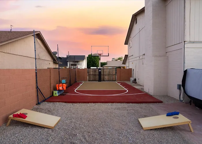 Slide Into Fun Pool Games Fire Pit Sport Court * Glendale